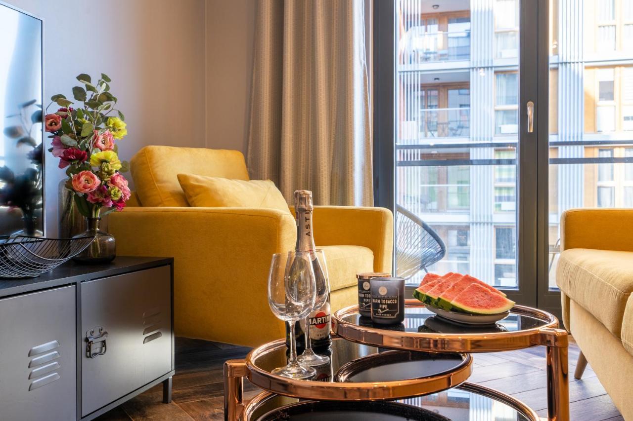 Apartament Riverside Гданск Екстериор снимка